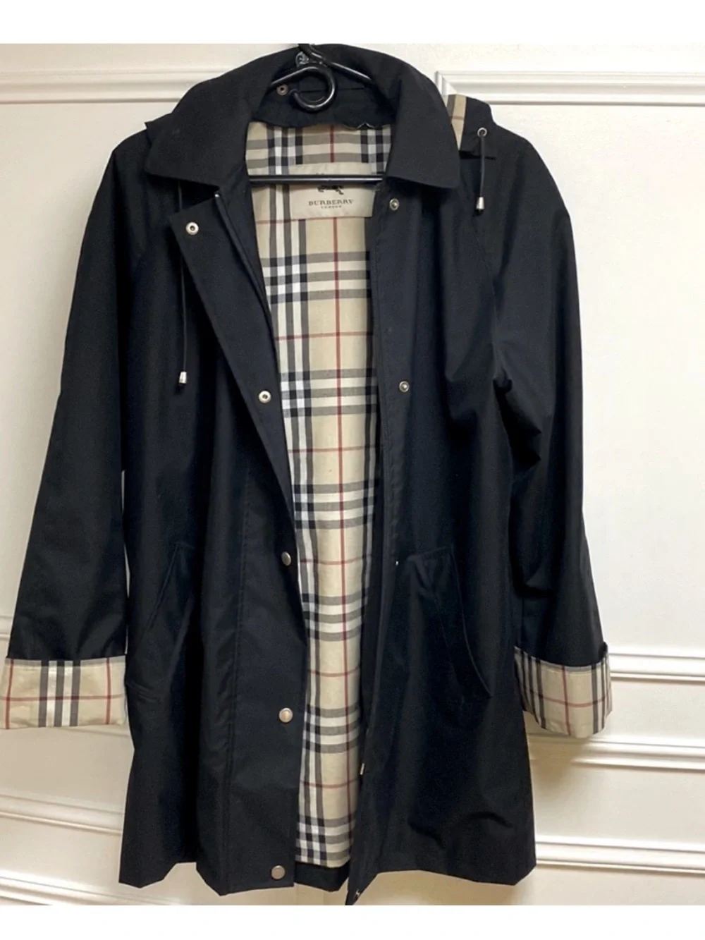 BURBERRY BRITNEY RAIN COAT WITH DETACHABLE FLEECE - Picture 7 of 10